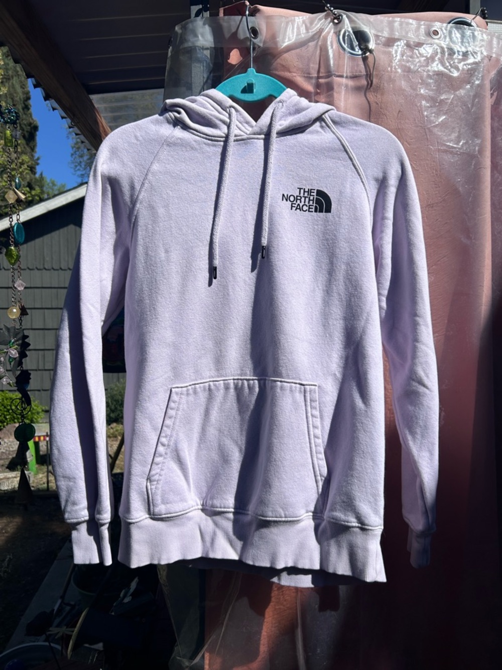 The North Face  pale Lavender Pullover Hoodie sz M